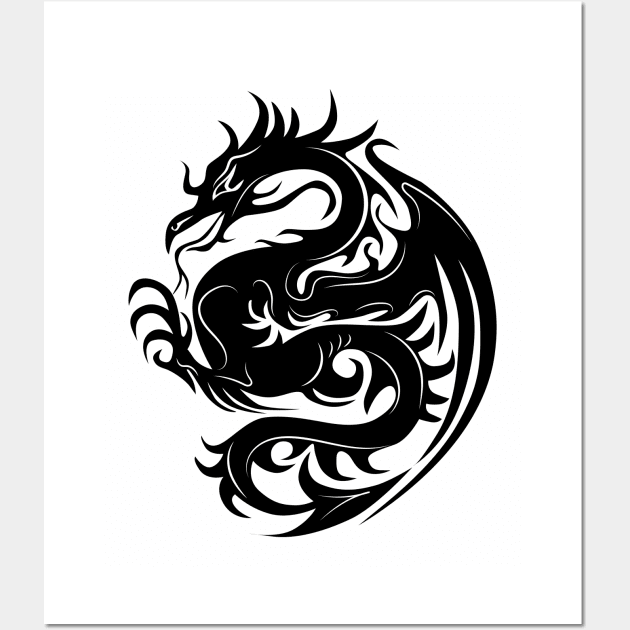 Dragon Wall Art by Wearable Designs